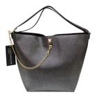 Bolsa Feminina Chenson Original Saco Metalizado Brilhante