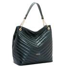 Bolsa Feminina de Ombro Chenson Verniz Preto 3484462