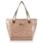 Bolsa Feminina de Ombro Jacki Design Dourado