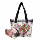 Bolsa Feminina e Necessaire Coração Magicc Bolsas