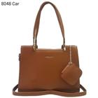 Bolsa Feminina Ombro Transversal com Mini Necessaire 8048