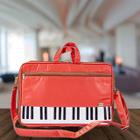 Bolsa feminina piano organists house notebook