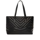 Bolsa Feminina Rafitthy Tote Matelassê Grande Preto