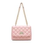 Bolsa Feminina Rosa C/Alça Sofisticada Moda Fem Via Livre