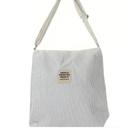 Bolsa Feminina Shoppe bag Veludo Quadrada BRANCA