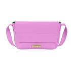 Bolsa Feminina Tiracolo Quadrada Rosa Mauve Beira Rio 80006.1