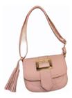 Bolsa Feminina Transversal Crossbody Passeio Pequena Couro