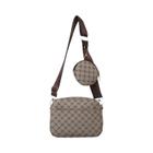 Bolsa Feminina Vintage De Couro PU Macio Crossbody Bolsa De Ombro Com Alça Fashion Bolsa Casual De