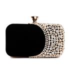 Bolsa Festa Clutch Super Estilosa Com Detalhe Preto/Dourado - New Fashion