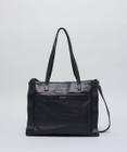 Bolsa g Couro Orna - Preto