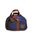 Bolsa Grande De Bebe Maternidade Menino Azul Marinho c Caramelo 