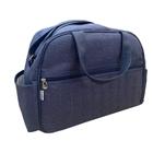 Bolsa grande maternidade menino azul marinho