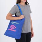 Bolsa Lateral Umbro Heat Waves Azul e Rosa