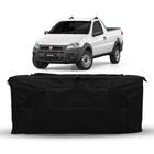 Bolsa Mala Caçamba Vw Saveiro Todas 840 Litros Pickup Preto