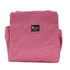 Bolsa Marmita Lancheira Termica Casual Discreta Adulto Trabalho Faculdade Cor:Rosa