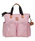 Bolsa maternidade grande New York rosa - Little Pi