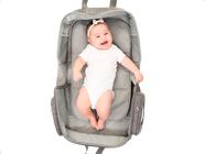 Bolsa Maternidade Vira Bercinho/Cama Portatil Cinza Kababy 16110C