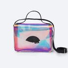 Bolsa Menina Tweenie Transparente Holográfica Preta 580.185