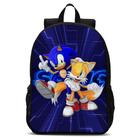 Bolsa Mochila Escolar Infantil Desenho Sonic Lançamento