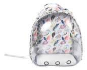 Bolsa Mochila Fashion Transporte Pet Chalesco Visão 360 Panorâmica