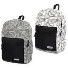 Bolsa Mochila Feminina Escolar Geometrica Mochila Básica Casual Convoy