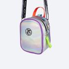 Bolsa Mochila Tweenie Holográfica Prata Colorida 580.210