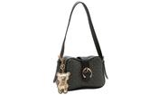 Bolsa Ombro Feminina Chenson Mini Monograma Preto Original