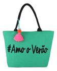 Bolsa Ombro Feminina Praia Piscina Compra Feira Grande - Alwy