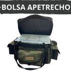 Bolsa Pesca Apetrecho Reis Capas G Verde Camuflada