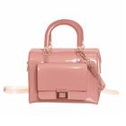 Bolsa Petite Jolie Lana Baú PJ10836 Rosa Antigo