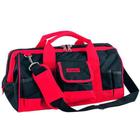 Bolsa Porta Ferramentas MTX Profissional Reforçada 32 Bolsos Tamanhos Diferentes Cor Vermelho e Preto