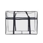 Bolsa Sacola Cristal Pvc Transparente Organizador 70X55X30Cm