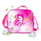 Bolsa Sacola Térmica Lancheira De Menina Infantil Escolar - Hxt