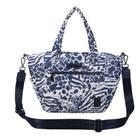 Bolsa Satchel Grande Fellipe Krein Ss23 Matelassê Casual Fk637 - Azul