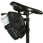 Bolsa Selim Bicicleta PBK Preta C/ Suporte Caramanhola Bike