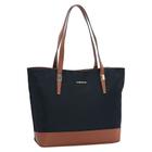 Bolsa Shopper Feminina Microfiber Preto 3184598 - Chenson