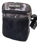 Bolsa Shoulder Bag Bezz Transversal Moda Unisexx Pochete Camuflado