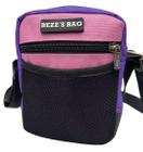 Bolsa Shoulder Bag Bezz Transversal Moda Unisexx Pochete Rosa/lilás