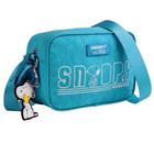 Bolsa Snoopy Retangular Sp2378 Transversal Feminina Em Nylon