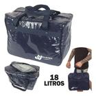 Bolsa Térmica 18 Litros Lanche Bebida Cerveja Refrigerante 25 Latas Viagem Praia Camping