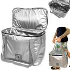 Bolsa Térmica 30 Litros Grande Cooler Cerveja Bebidas Lanche Viagem Praia Pesca - SANRI