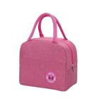 Bolsa Termica Lunch Bag Brivilas Marmita / Viagem - Rosa - Importado