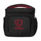 Bolsa Térmica Porta Marmita Master Preto Vermelho