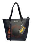 Bolsa Tote Bag Tiracolo E Transversal Garfield Gf22003 Preto