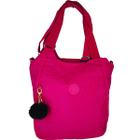 Bolsa Tote Escolar Transversal Notebook Casual 2 Alças + Pompom 9323