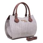 Bolsa Tote Shopper Feminina Forrada Com Alça Transversal