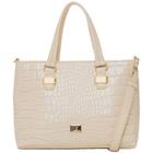 Bolsa Tote Transversal Feminina Rafitthy 28.15176 Croco