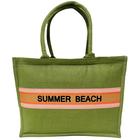 Bolsa Tote Verde Feminina Verão Praia Piscina Summer Beach Casual