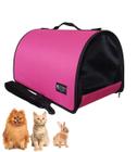 Bolsa Transporte Pet Bag Animais Flexivel Gato Cachorro/ Calopsita/ Coelho / Hamster RF01