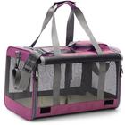 Bolsa Transporte Pet Grande Viagem Avião MADOG Wind ROSA